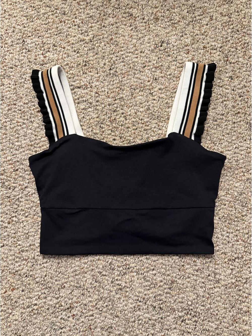 Free People Movement Time out Black work out bralette